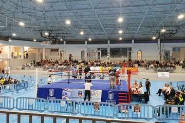 El boxeo volvió a Telde con una velada en el Pabellón Juan Carlos Hernández (Foto TA)